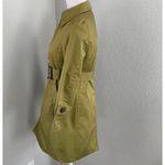 Ropé Picnic Green Belted Trench Coat Size 38/Small Green Photo 9