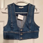 American Eagle  Jean Vest Denim Photo 0