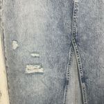 Petra 153 Denim Maxi Midi Skirt size L High Waist Distressed Slit Grunge NWT Blue Size L Photo 8