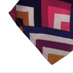 Anthropologie Everly 70s Psychedelic Shift Dress Black Pink Mini 3/4 Sleeve Small Photo 11