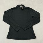 Levelwear Anaheim Ducks NHL Black Pacer Team Script Half Zip Jacket Womens M Size M Photo 11