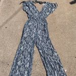Band of Gypsies Morgan Snake Print Jumpsuit size S Photo 7