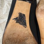 PREVATA Made in Italy‎ Black Stretch Fabric Leather Trim Kitten Heels Size 8.5 Photo 11