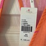 Anthropologie Anthropology Maxi Wrap Dress Vibrant Orange and Pink Dress length 55” bust 32” Photo 2