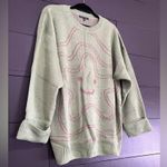 Blue Blush  Brand New Oversized Knitted Pullover Sweater. Women’s Sz M. Photo 1