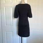 frame denim FRAME Nina Knit Black Dress Photo 5
