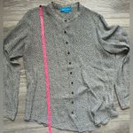 M.i.h. Jeans 100% Silk Long Sleeve Purple Yellow Floral Button Down Shirt Size M Size M Photo 5