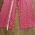 Diane Von Furstenberg NWT  Collared Sleeveless Pink‎ Geo Jumpsuit Size XL Summer Photo 12