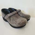Dansko XP 2.0 Slate Marbled Nubuck Leather Clog Purple Gray Size EU 38 US 7.5 8 Photo 1