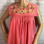 Vintage Jumper Dress w/Embroidered Floral … Size undefined Photo 1