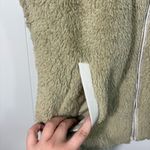 Patagonia Los Gatos Tan Brown Full Zip Sherpa Sleeveless Vest Jacket Large L Photo 1