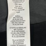 frame denim FRAME Womens Velour Blazer Jacket 4 Black Career Single Button Lined Velvet Photo 5