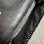 Coach  1941 Black Leather Bifold Snap Closure Long Wallet Signature C Stripe Photo 8