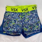 VSX by Victoria's Secret Sport Compression Blue Patterned Shorts Size Small Photo 5