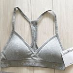 Calvin Klein Gray Sports Bra / Bralette Photo 0