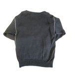 Bonnie Boerer Black Sweater Vintage 1987 Butterfly Appliqué Metallic Embroidery Size M Photo 4