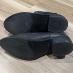 Betsey Johnson  Sealia Black Leather Ruffle Ankle Booties Women’s 7 Photo 3