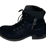 White Mountain Randall Lace Up Boots, Black, 8 Photo 7