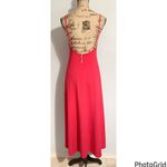 ZARA Hot Pink Open Back Dress Photo 4