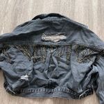 Blue B Black Jean Jacket Size M Photo 1