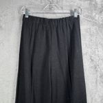 Dylani Knitwear Pants Womens S Black High‎ Waist Wide Leg Pull On Minimalist Photo 3