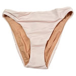 J.Crew  Light Pink Ribbed High-Rise Cheeky Bikini‎ Swim Bottom Sz S NEW Photo 0