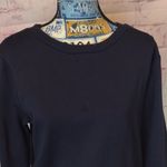 J.Crew blue black heavy sweatshirt with tassel and back zipper size large Photo 1