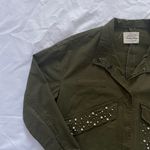 Dry Goods Pearl Embellished Army Jacket Photo 4