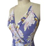 ASTR NWT  Pandora Sheath Maxi Dress in Purple Floral Size Medium Photo 1