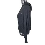 American Eagle Distressed Ripped Cropped Hoodie Zombie Destroyed Sweatshirt Photo 4