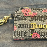 Juicy Couture Black and Pink Key & Card Holder Photo 0