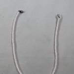 Light Pink She’ll Glass Beaded Necklace Choker Photo 3