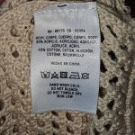 Moth Anthropologie Womens Cream Crochet Wide Sleeve Sweater Small‎ Photo 5