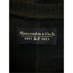 Abercrombie & Fitch Abercrombie Fitch Soft AF Cozy Sweater Pullover Top XS Black Tie Waist Grunge Photo 3
