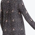 Madewell New  Black 100% Silk Fiesta Paisley Ruffle Dress Size 00 Photo 1
