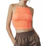 Free People ‼️FP Movement Shirr Enough Tank in Neon Coral‼️ Photo 2