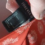 Forever 21  Coral Floral Halter Jumpsuit Size Large Photo 7