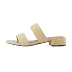 Joie  Niki Raffia Braided Straw Slip On Sandal Neutral Size 7.5 Photo 1
