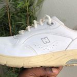 Rare Vintage 90s Retro White New Balance 811 lace up chunky platform lug sole sneakers trainers USA Made. Women 7.5 Photo 2