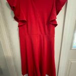 Maeve Christmas by Anthropologie red dress size small. NWOT Photo 5