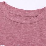 "BE KIND" GRAPHIC PINK MAUVE T Photo 4
