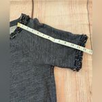 J.Crew Wkmans  Blue Marled Jewel Beaded Neckline Short Sleeve Sweatshirt Small Photo 4