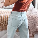 Old Navy Low Rise Slouchy Distressed Light Wash Jeans   Photo 3