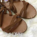 Topshop  brown lace up sandals Photo 2
