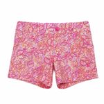 Lilly Pulitzer Callahan Shorts Ten Speed Bicycle Pink Orange Slice Print Size 0 Photo 0