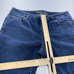 Michael Kors Skinny Jeans Womens 8 Blue Dark Wash Stretch Denim Classic Style Photo 6