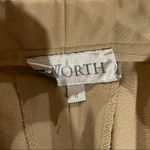 Worth Tan Khaki Mid Rise Business Casual Straight Leg‎ Pants Size 6 Photo 4