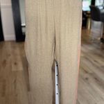 SECRET SEASON Shimmery Jogger Pants with Pink Rosé Side Stripe, Size Small Photo 9