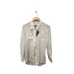 Burberry Kelli Tie-Neck Silk Blouse Size 6 Photo 2