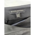 Banana Republic Black faux leather Skirt Size 28/6-Business Casual-Going Out Photo 2